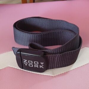 Zoo York Charcoal and Black Belt